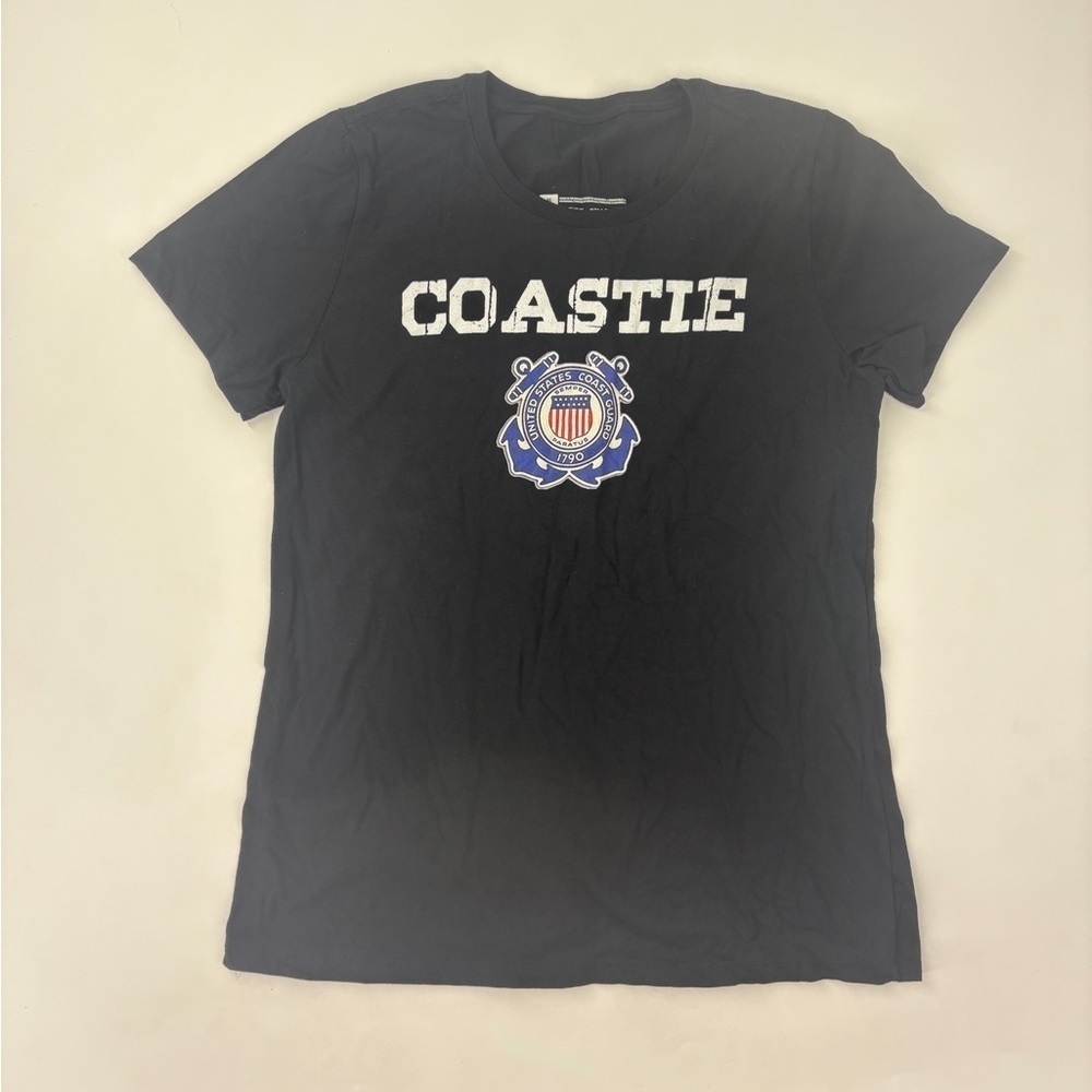 Gildan Black Coastie Short Sleeve Tee - Picture 1 of 6